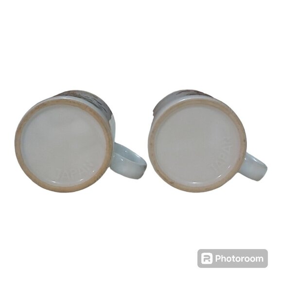 Japan Wildflower Ceramic Coffee Mugs - Floral Design, 3.5 Inches Tall - Picture 7 of 8